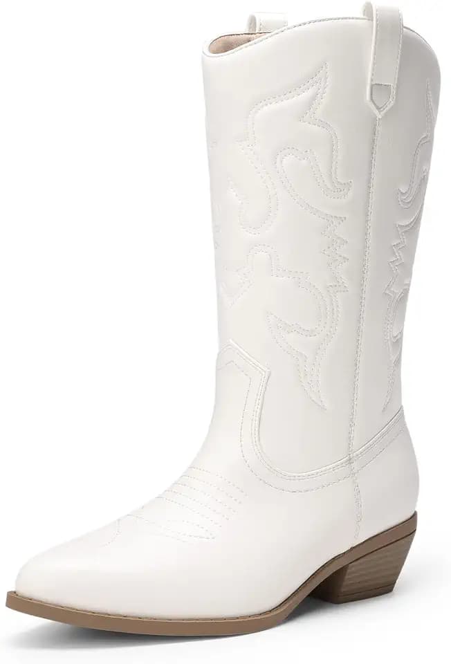 DREAM PAIRS Women's Cowboy Cowgirl