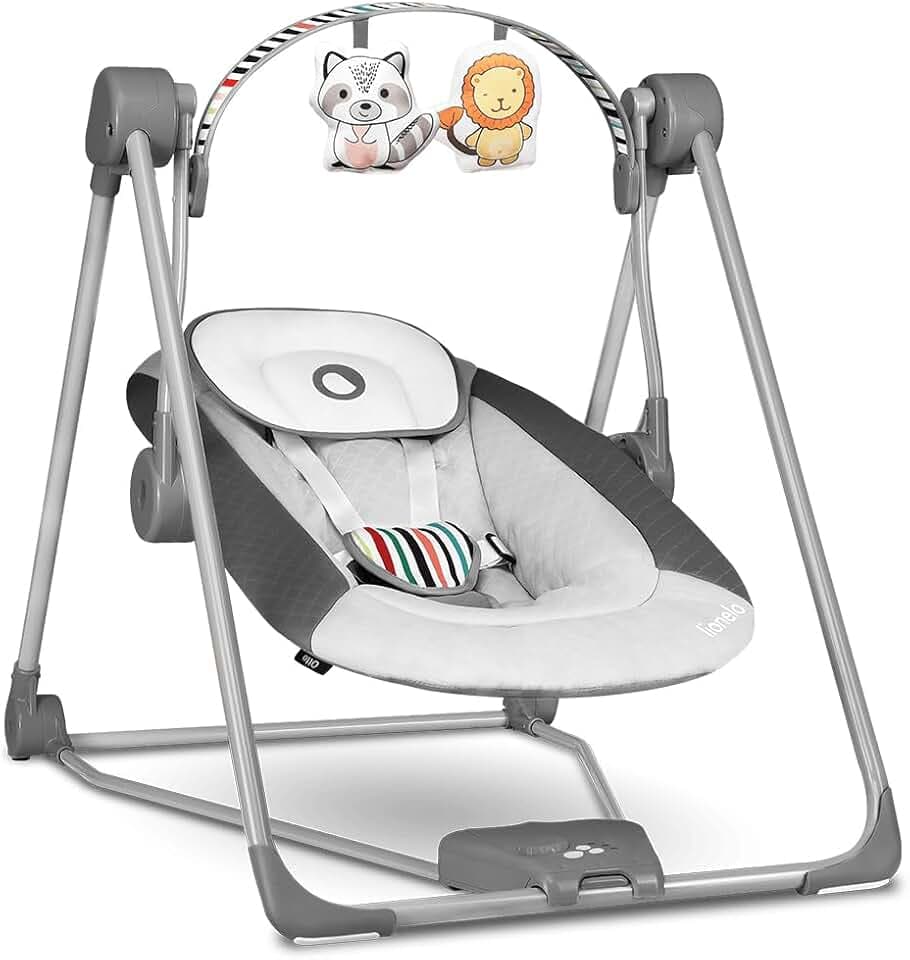 LIONELO Otto Baby Wippe, Baby Schaukel, ab Geburt bis 9 kg