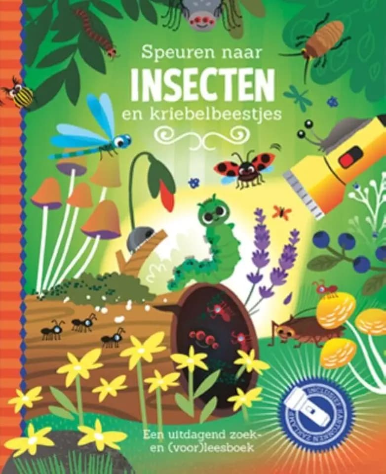 Speuren naar insecten: Een uitdagend zoek- en (voor)leesboek