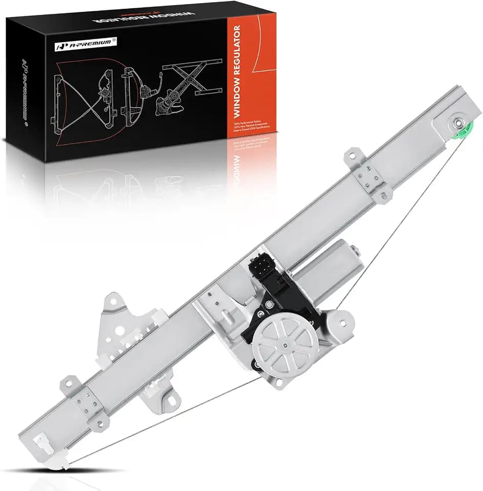 A-Premium Front Driver Side Power Window Regulator with Motor Assembly