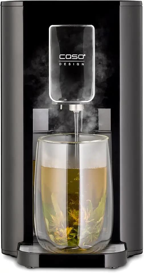 CASO HW 550 -Turbo Heisswasserspender, für die Zubereitung von Tee, löslichem Kaffee, Babynahrung, Wassertank 2,9 l Kapazität, 7 einstellbare Temperaturstufen von 40-100 °C in 10 °C-Schritten