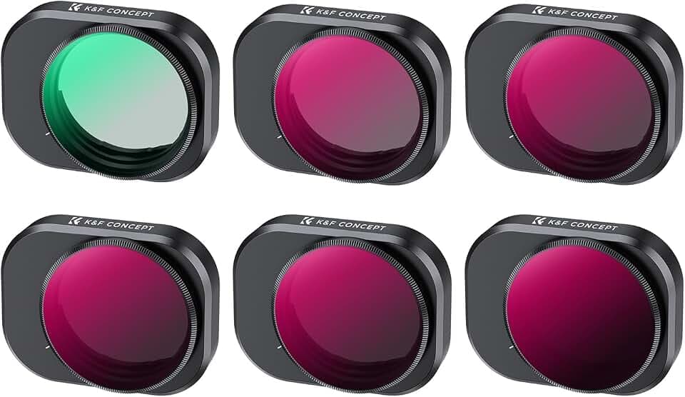 K&F CONCEPT ND4/PL, ND8/PL,ND16/PL,ND32/PL,ND64/PL Filter für Mini 4 Pro