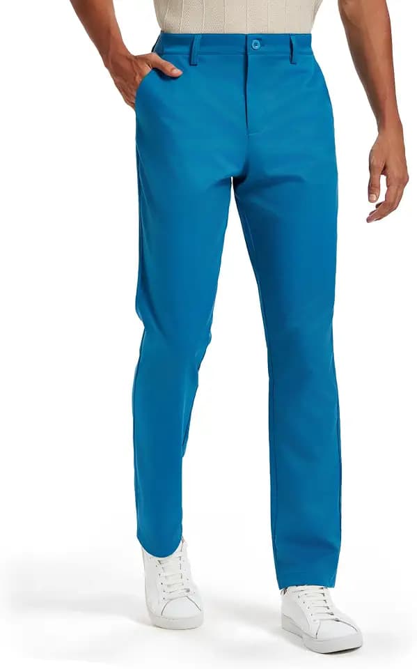 Men's Classic Fit Stretch Golf & Dress Work Pants 30''/32''/34''