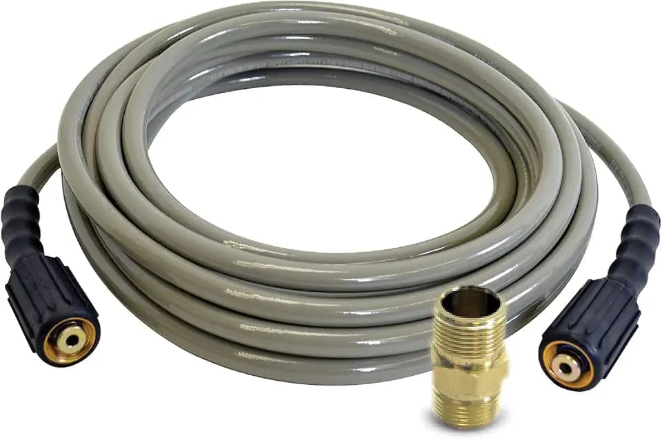 Simpson 50ft, 5/16" 3700 PSI MorFlex Cold Water Pressure Washer Hose, 40226