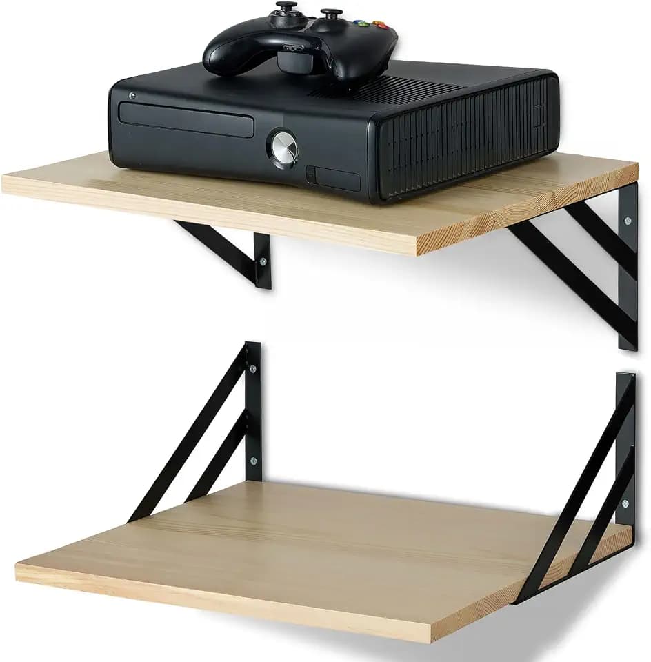 Wandregal Holz Metall 30cm Tief Wand Regale 40cm Breit