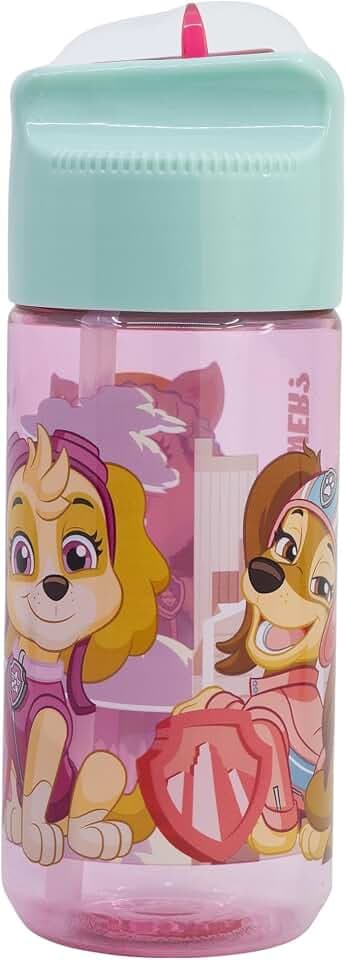 Stor Paw Patrol Trinkflasche 430ml Ecozen - Kinder Auslaufsicher BPA-Frei für Schule Sport Ausflüge Wiederverwendbar