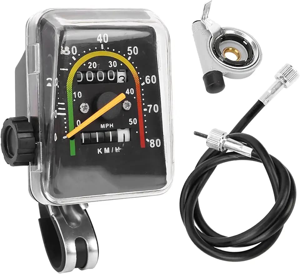 Joyzan Bike Speedometer, Mechanical Odometer Bicycle Analog 27 27.5 28 29In