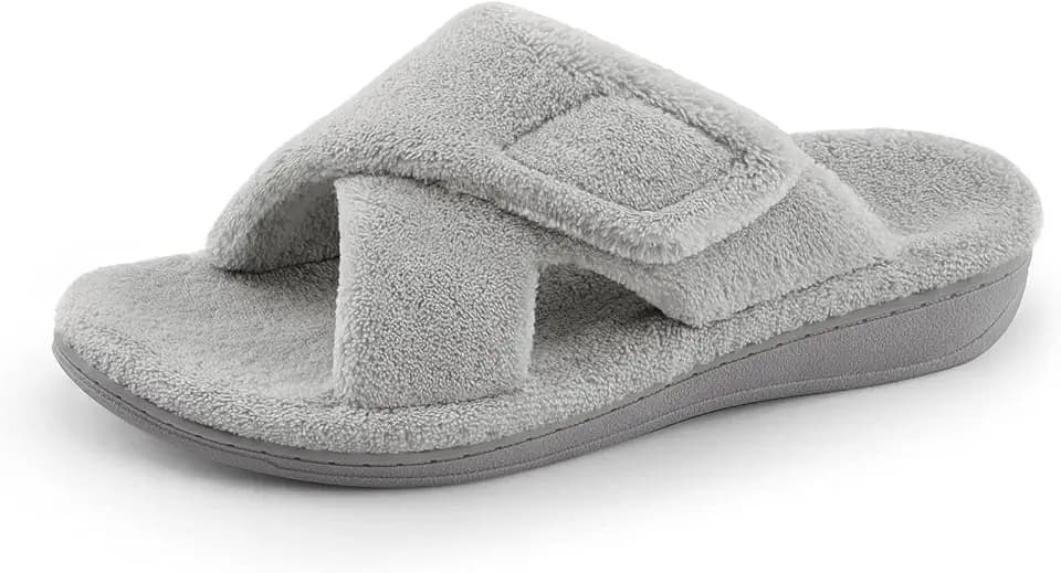 BCSTUDIO Women's Orthopedic House Fuzzy Slippers with Arch Support