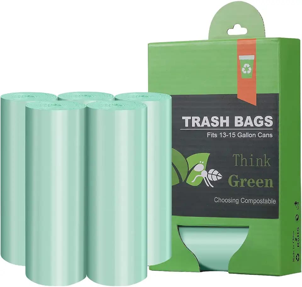 13 Gallon Trash Bags，AYOTEE 13-15 Gallon Tall Kitchen Garbage Bags