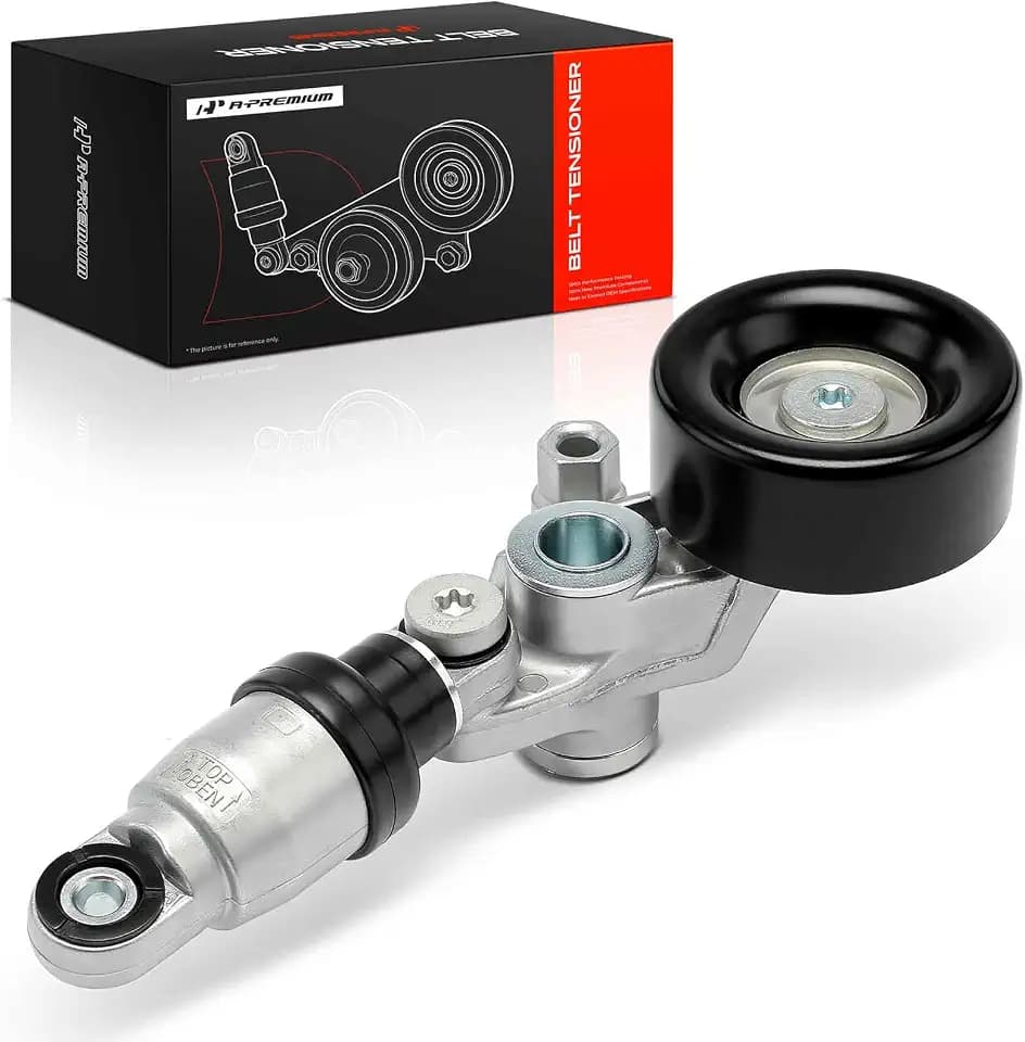 A-Premium Belt Tensioner Assembly with Pulley Compatible with Honda, Acura