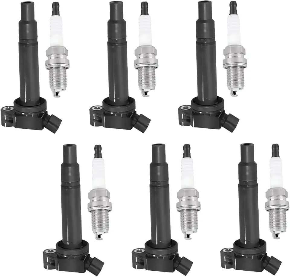 ITOM Ignition Coil Pack and Spark Plugs for Lexus ES300 RX300 ES330