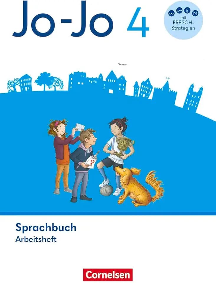 Jo-Jo Sprachbuch - Allgemeine Ausgabe 2024 - 4. Schuljahr: Arbeitsheft
