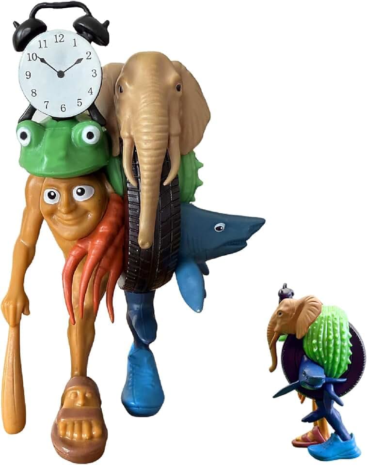Creative Italian Brainrot Desk Decor, Tralalero Tralala Action Figure