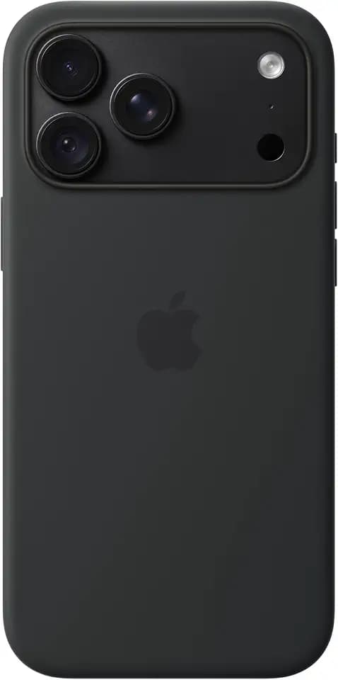 Apple iPhone 18 Pro Max Silicone Case with MagSafe – Black ​​​​​​​