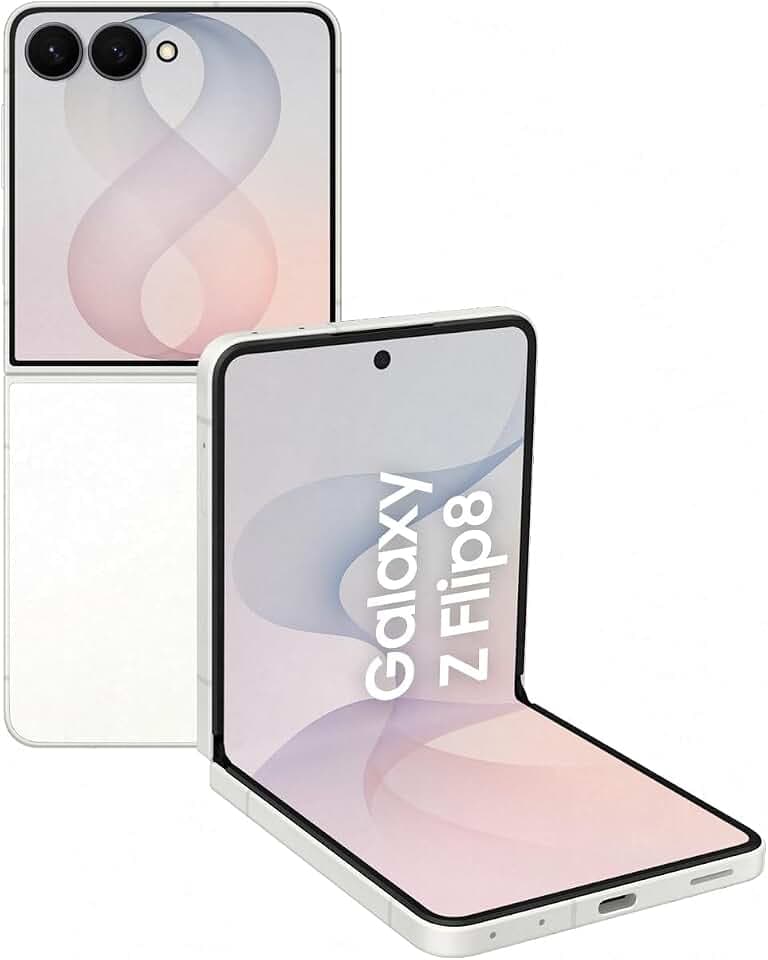 Samsung Galaxy Z Flip8 AI Smartphone, 512 GB Speicher, 12 GB RAM, Cream