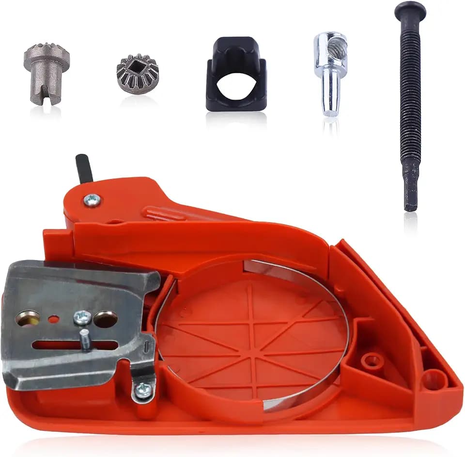 CS-400 Chainsaw Chain Brake with Chain Bar Tensioner Adjuster Kit for Echo CS-370 CS-400 Chainsaw Replace for 032000281 C032000280 P021017220