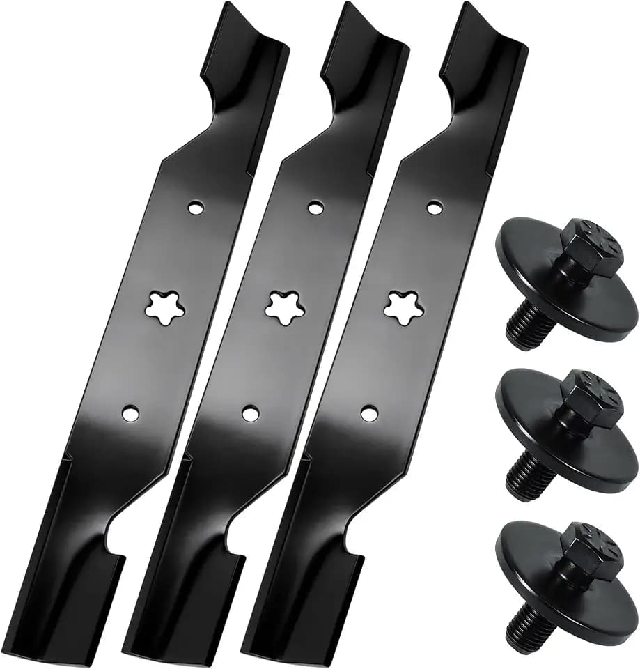 3 Pack 532187256 Mower Blades for Husqvarna 54 inch Z254F Decks