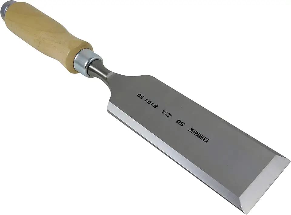 Narex 50 mm (2 Zoll) Holzbearbeitung Tischlermeißel mit Buchenheft 810150