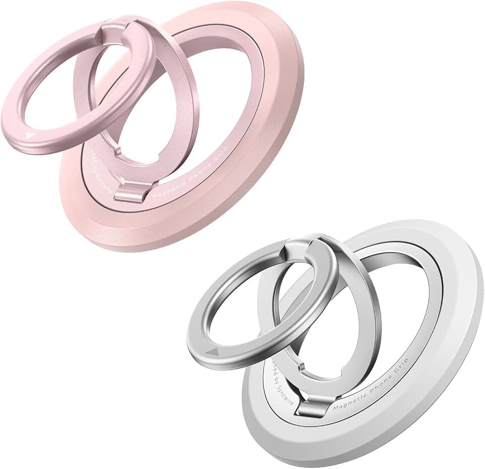SYNCWIRE for MagSafe Phone Grip, Magnetic Phone Ring HolderStand Kickstand
