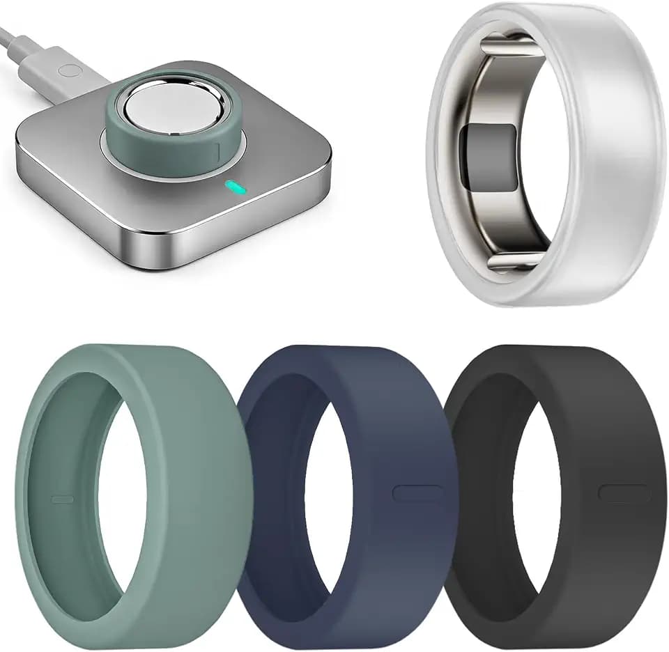 4 Pack Ring Cover for Oura Ring Gen 4/4 Ceramic/Oura Ring Gen 3