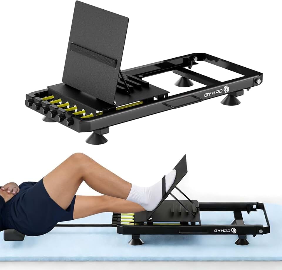 in-Bed Leg Press Machine for Rehab, Low-Impact Leg Strength Trainer