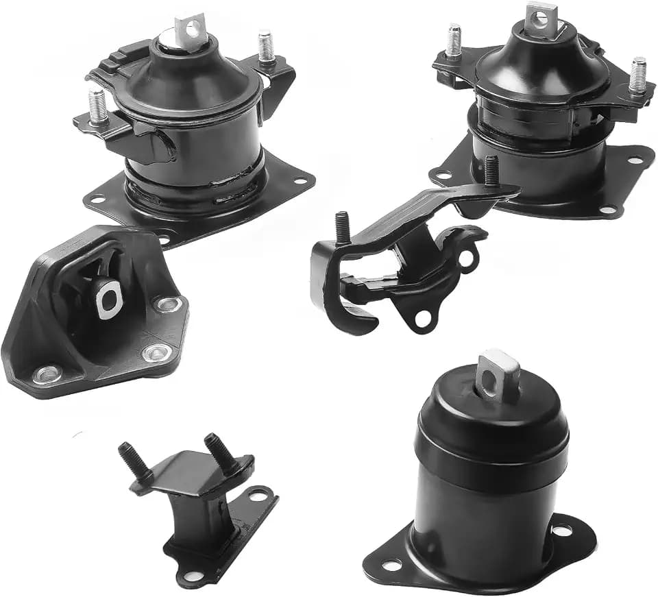 Engine Motor Mount Set Compatible with 2003 2004 2005 2006 2007 Honda Accord 3.0L, Auto Transmission Motor Mount Replace A4526HY A4527HY A4524 A4525 A4544 A4517