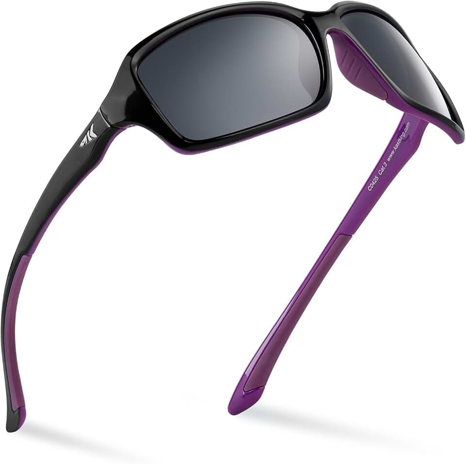 KastKing Alanta Polarized Women Sunglasses, PuriVex Coating, Wrap Design
