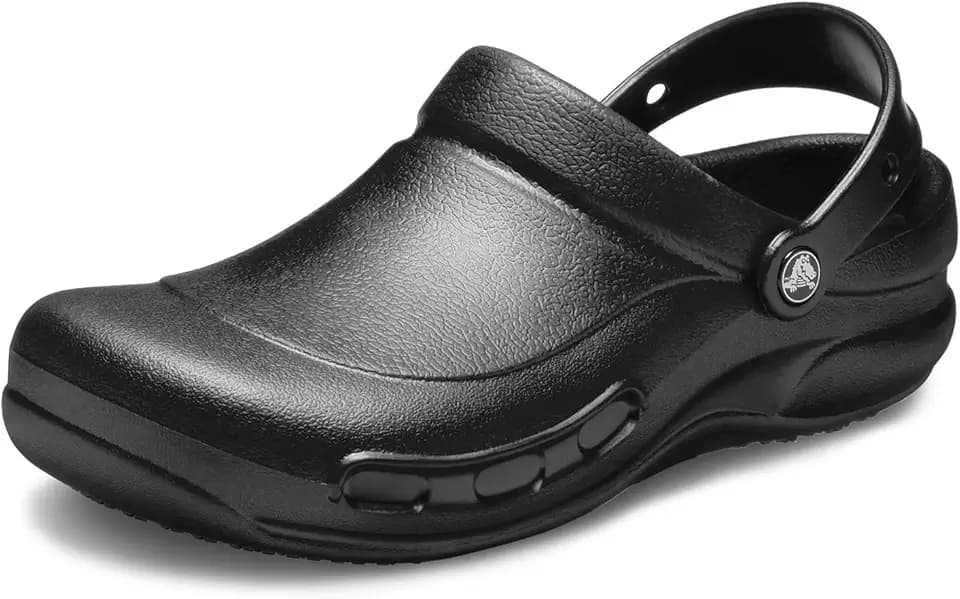 Crocs Unisex-Adult Bistro Work Clogs, Enclosed Toe, Slip Resistant Shoes