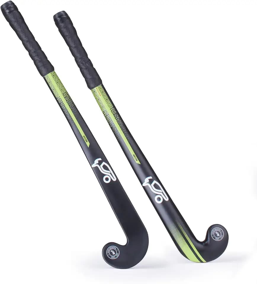 Kookaburra Neon Hockeyschläger Schwarz 22