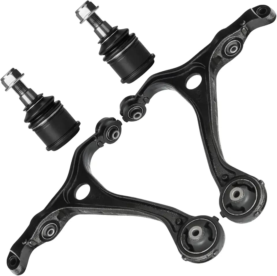 Front Lower Left Right Control Arms Ball Joints Kit Replacement Suspension Kit for Acura TL 2004 2005 2006, K641543 K641544 K500117 (4pc)