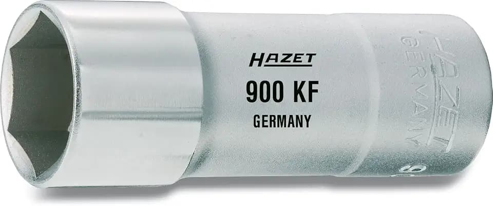 HAZET Zündkerzen Steckschlüsseleinsatz 900AKF, 1/2 Zoll (12,5 mm) Vierkant