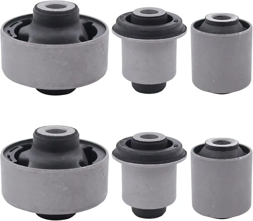 NewYall Front Lower Inner and Outer Suspension Control Arm Bushing Kit