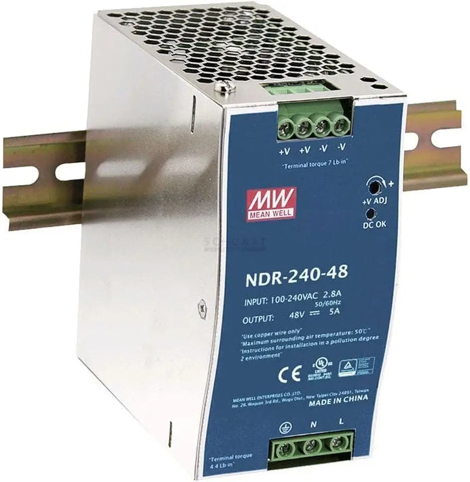 Meanwell NDR-240-48 240W 48V 5A DIN-Schienen-Netzteil DIN-Schiene