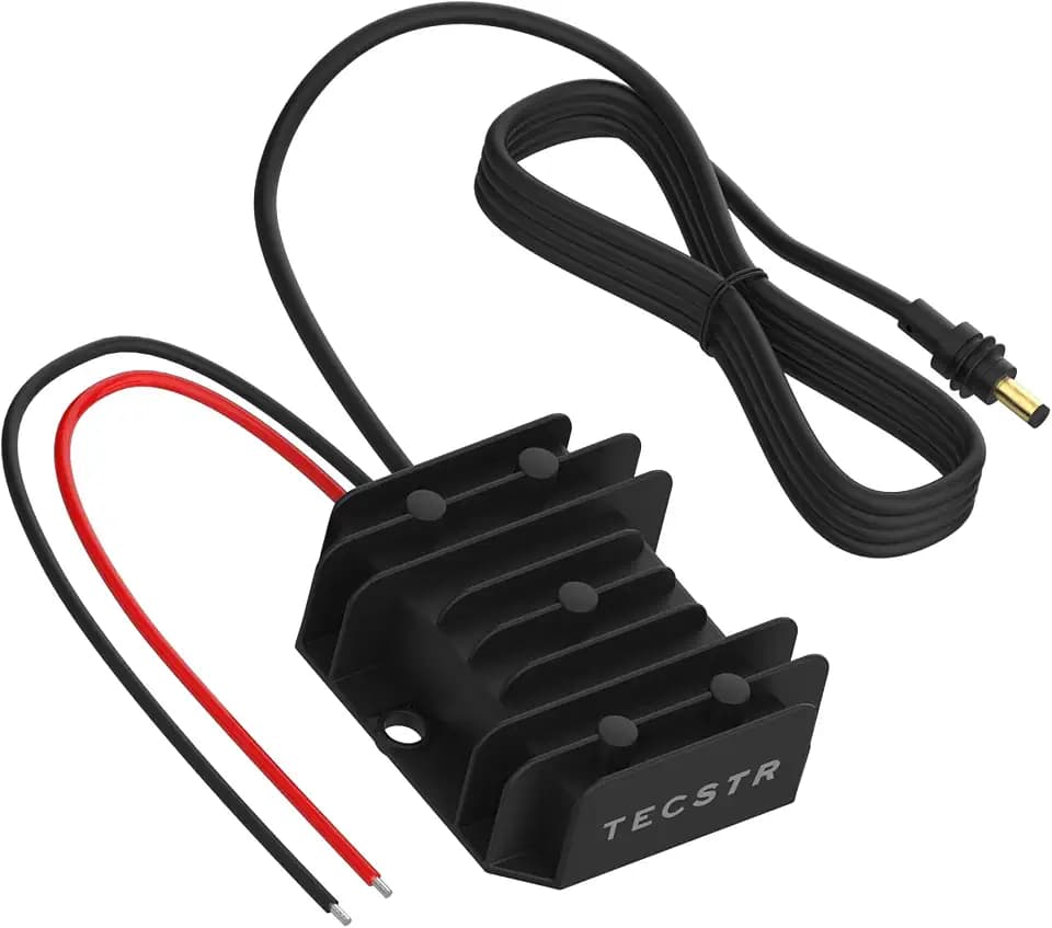 DC Converter for Starlink Mini 12V Adapter 12V/24V to 30V 3.5A, Waterproof DC Step Up Converter 9-28V Input for RV Off Grid Marine Power System Setup, Starlink Mini Accessories
