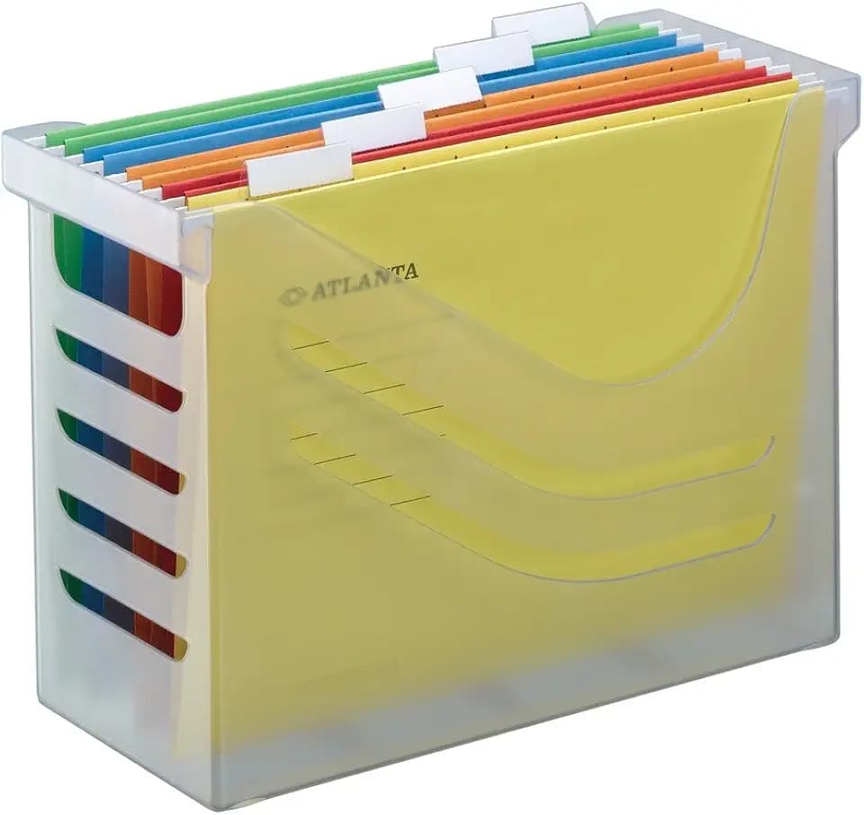Djois, 2658026000 – Transparente A4 Hängeregisterbox 5 Euroflex