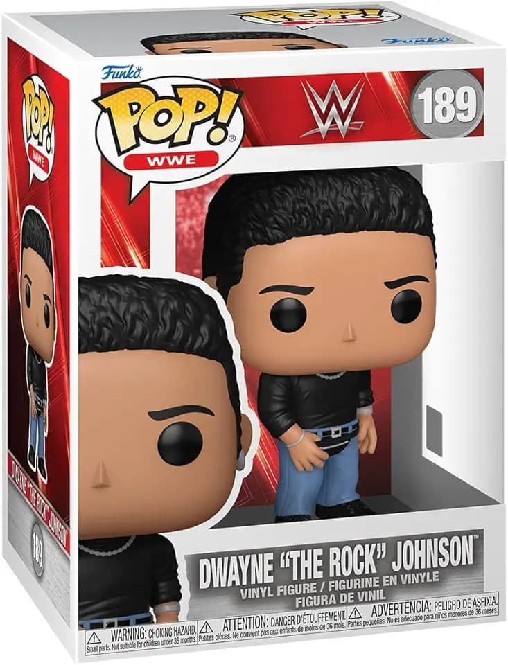 Funko POP! WWE: The Rock with Fanny Pack