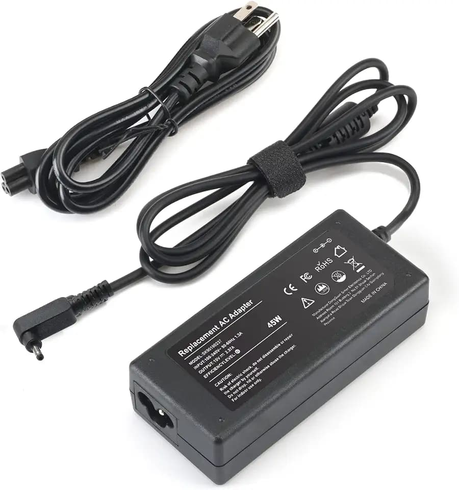 19V 2.37A 45W Power Supply Compatible with Acer Aspire 5 Charger
