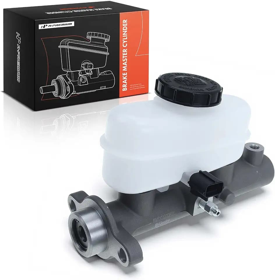 A-Premium Brake Master Cylinder with Reservoir and Sensor