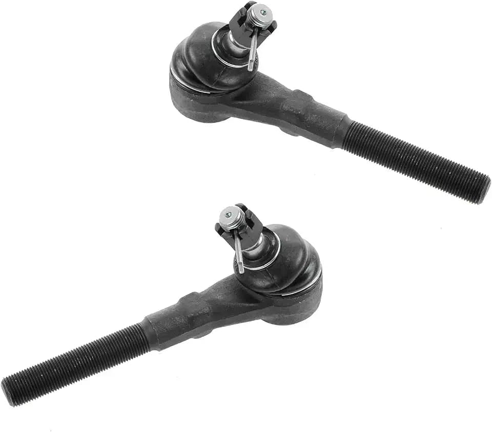 TRQ Front Outer Tie Rod Set 2 Piece