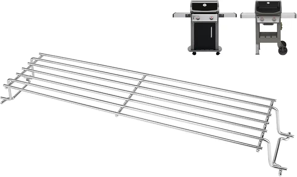 QuliMetal Stainless Steel Warming Rack for Weber Spirit 200 & II 200 Series