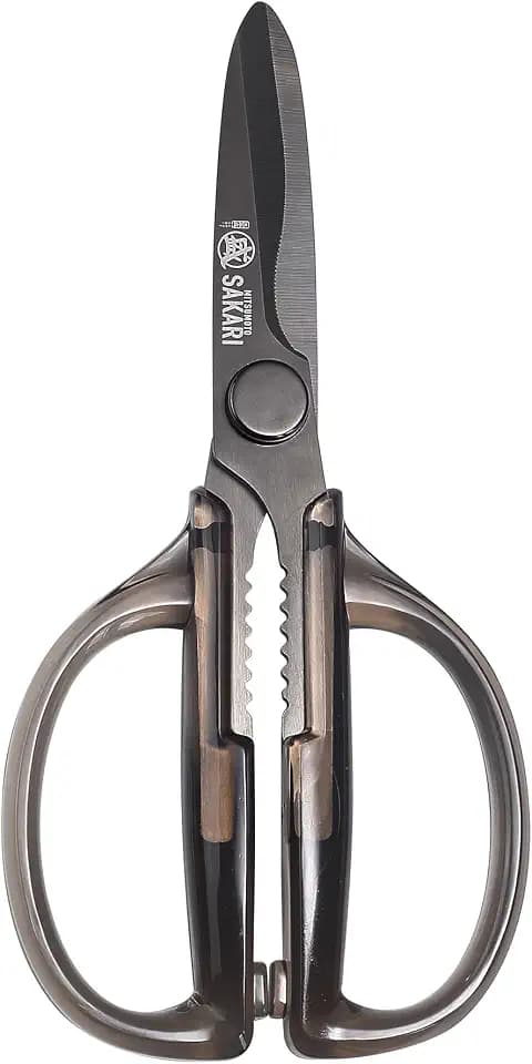MITSUMOTO SAKARI Detachable Poultry Shears, Clear Acrylic Handle