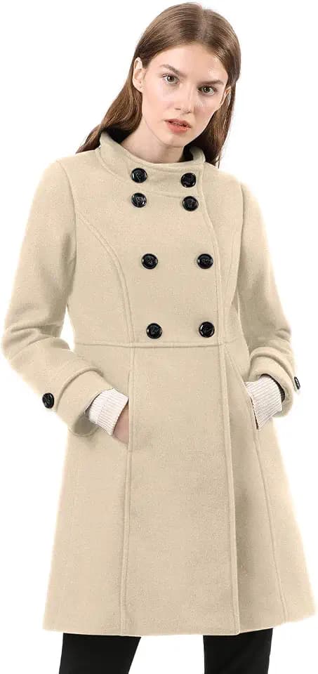 Allegra K Damen Coat Mantel