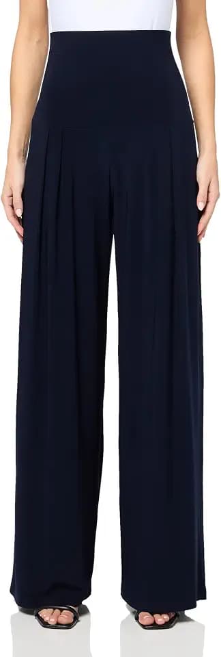 Norma Kamali Women's High Waist Pleat Pants