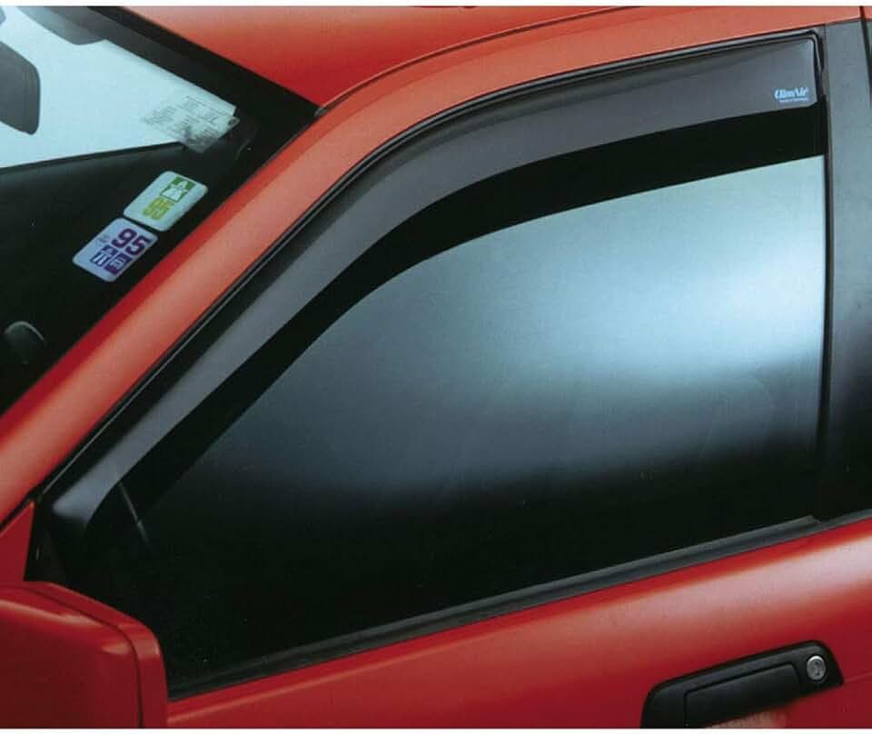 ClimAir Windabweiser kompatibel mit Renault Captur 5 türer 2013-2019, Rauchgrau