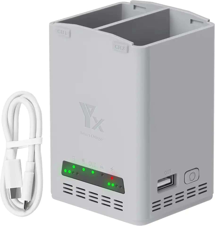 65W Akku Ladegerät für DJI Lito 1 X1,Fast Zwei-Wege Ladestation