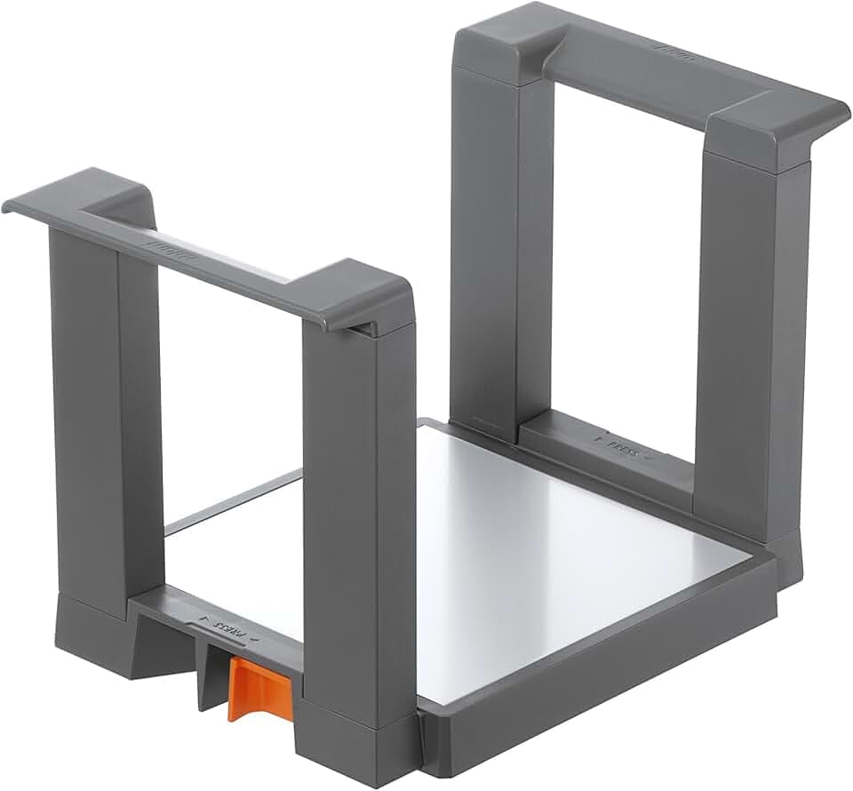 Blum AMBIA-LINE Tellerhalter für Schublade | bis 12 Teller | Oriongrau