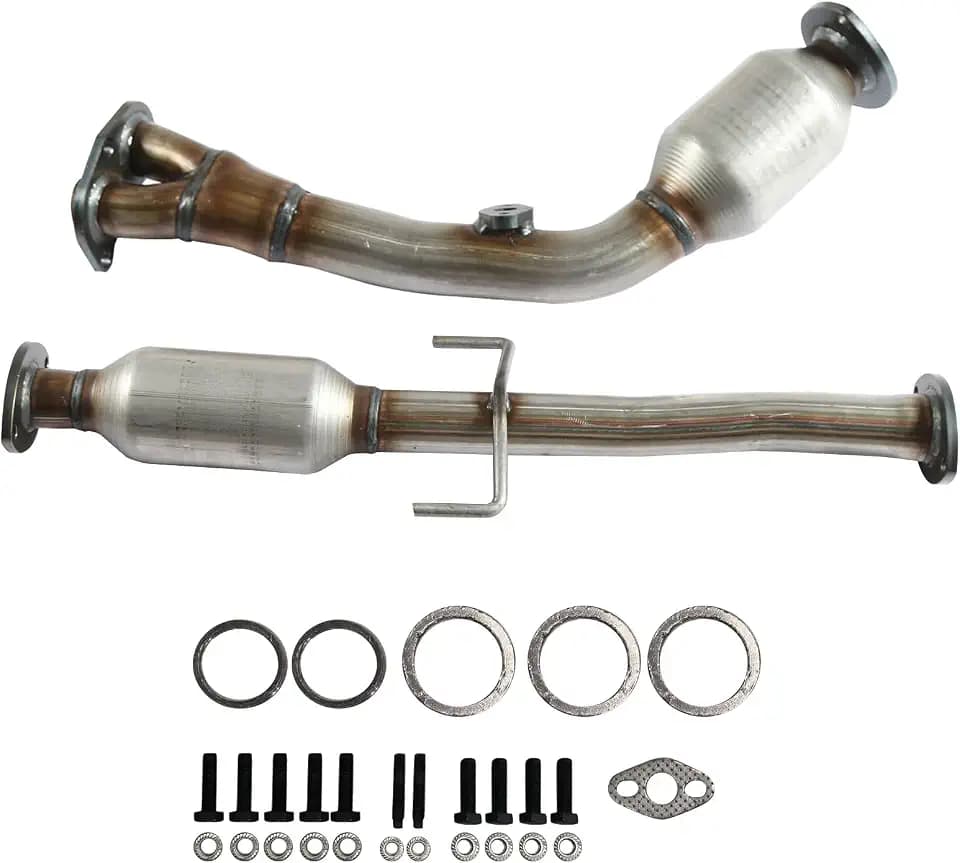 Catalytic Converter Front Rear Stainless Steel Direct Fit for 2000 2001 2002 2003 2004 Toyota Tacoma 2.7L V4