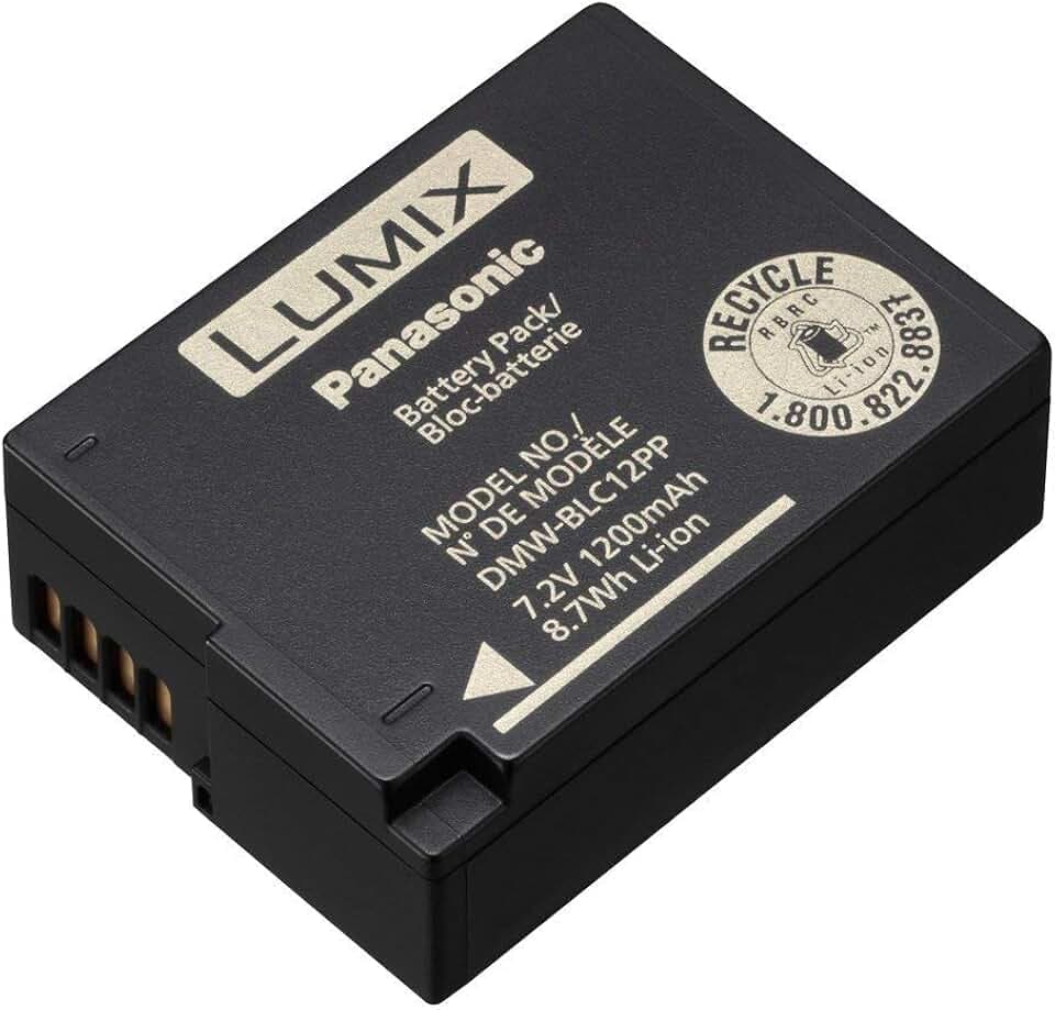 Panasonic DMW-BLC12 Lithium-Ion Battery for Panasonic Lumix®