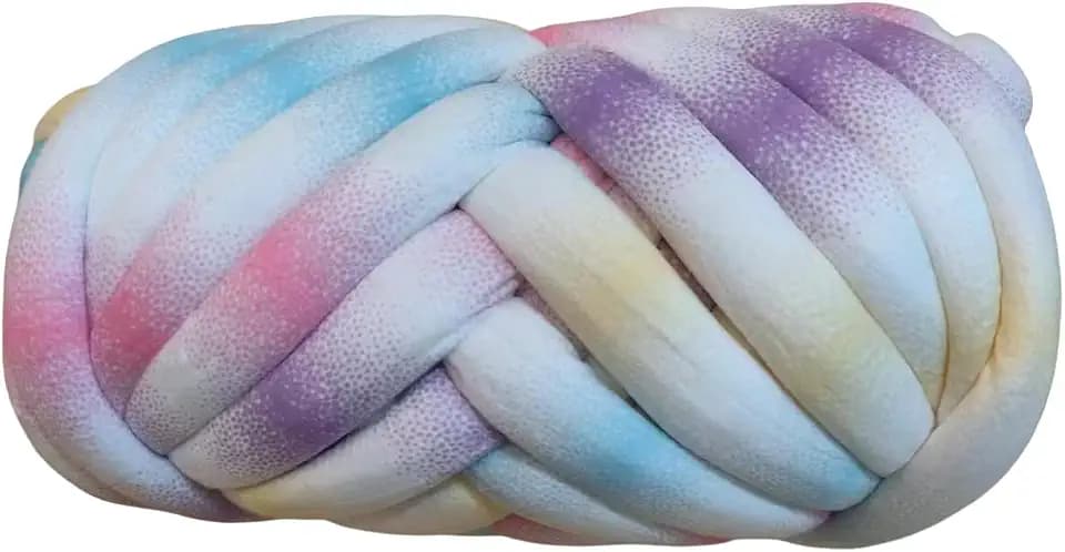 Chunky Cotton Yarn for Arm Knitting Crochet Super Saver Jumbo Giant Bulky Premier Yarn for Making Pets House Blanket