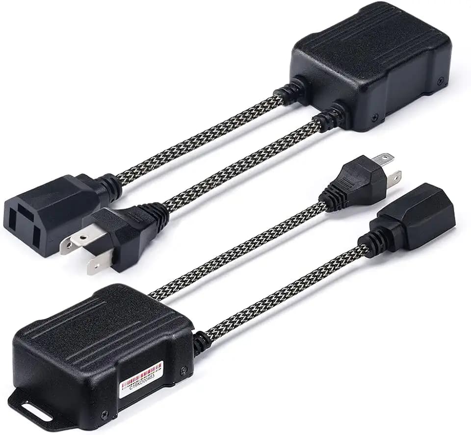 H4/9003 LED Canbus Decoder Anti Flicker Harness for Headlight Bulbs